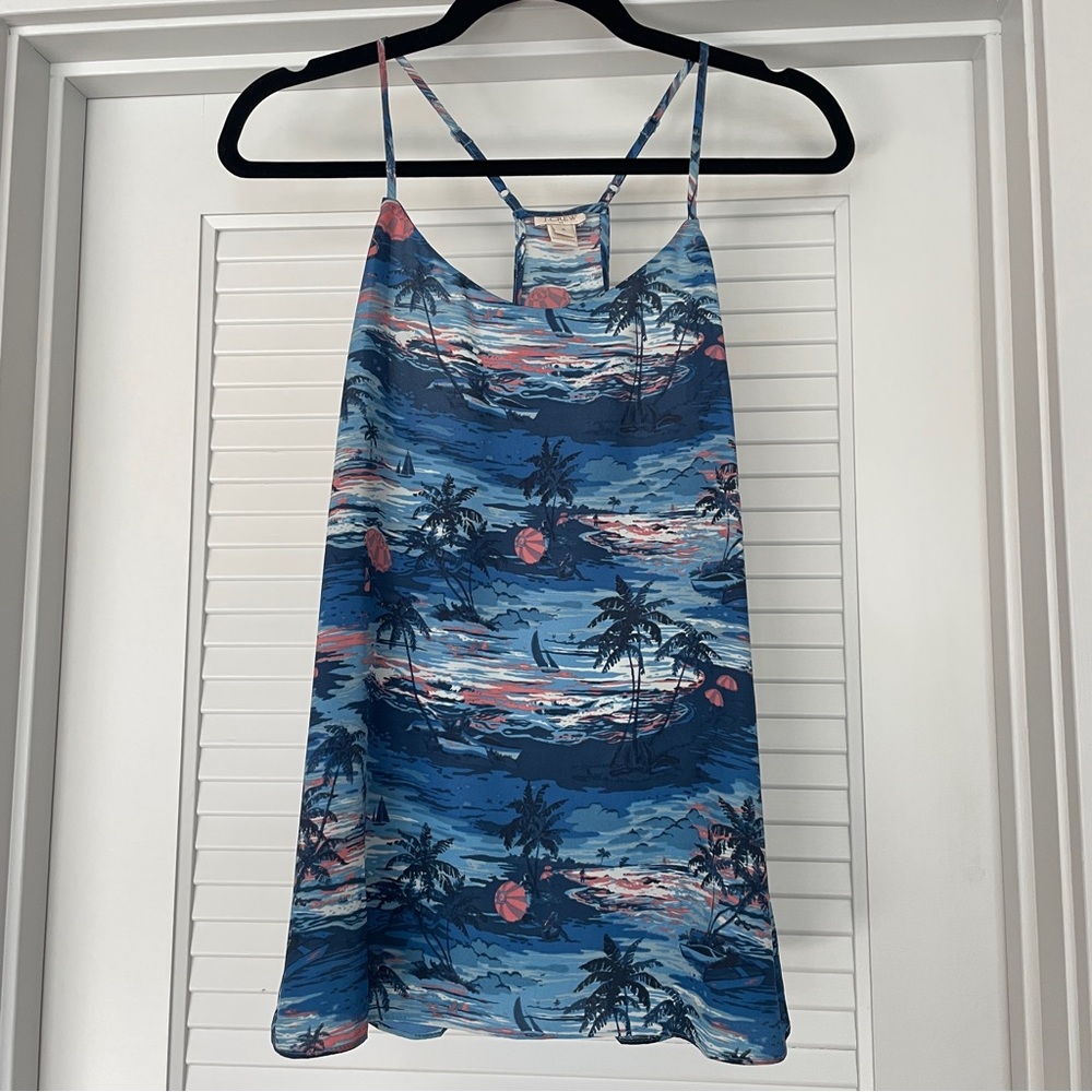 J Crew Hawaiian Tank Top